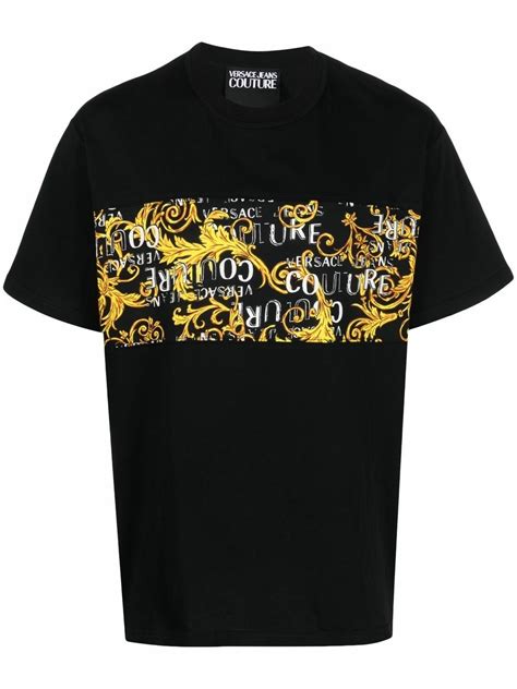 t shirt versace jeans gialla|versace jeans t shirt.